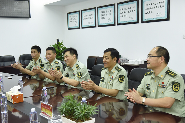 市院盛大友检察长走访慰问武警蚌埠市消防支队